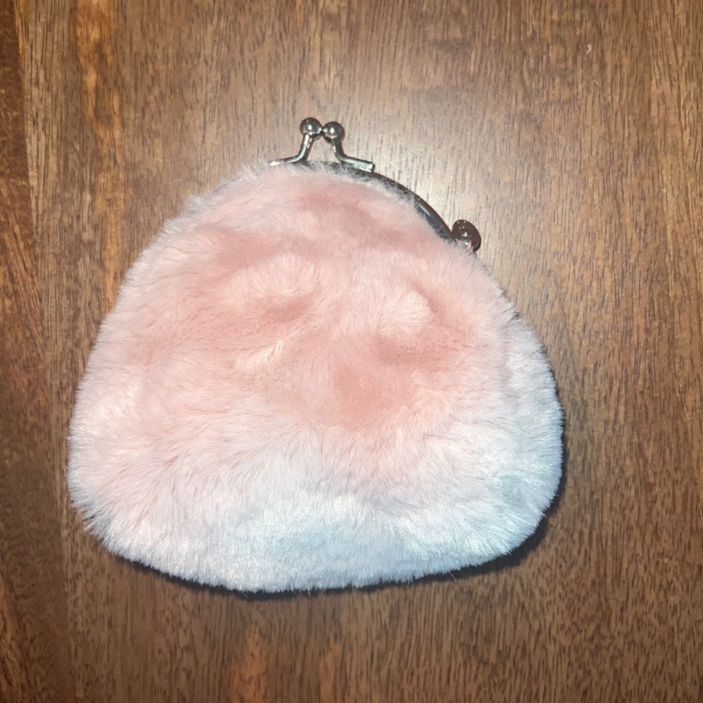 UGG Faux Fur Change Purse